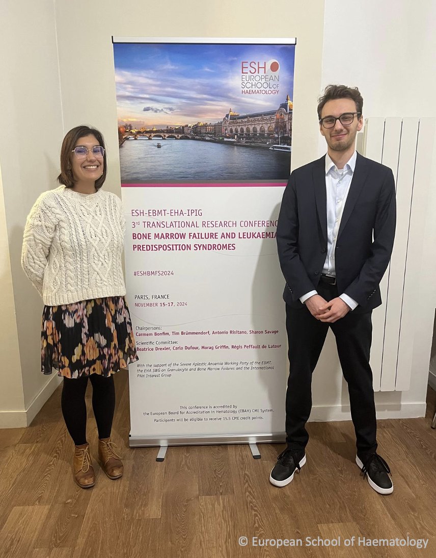 ESH (Haematology) (@eshaematology) on Twitter photo 🙏 #ESHBMFS2024 And a special thanks to @SophieLG2131 & <a href="/RossiusSimon/">Simon Rossius</a>, our 2 great
#ESHYOUNGREPORTERS, for lively reporting this conference from a scientific perspective!
Chairs: <a href="/CarmemBonfim1/">Carmem Bonfim</a>, <a href="/brummendorf/">Tim Brümmendorf</a>, A. Risitano, <a href="/SharonSavageMD/">Sharon A. Savage, M.D.</a>
#ESHCONFERENCES #HAEMATOLOGY #bmfsm 🙏 #ESHBMFS2024 And a special thanks to @SophieLG2131 & <a href="/RossiusSimon/">Simon Rossius</a>, our 2 great
#ESHYOUNGREPORTERS, for lively reporting this conference from a scientific perspective!
Chairs: <a href="/CarmemBonfim1/">Carmem Bonfim</a>, <a href="/brummendorf/">Tim Brümmendorf</a>, A. Risitano, <a href="/SharonSavageMD/">Sharon A. Savage, M.D.</a>
#ESHCONFERENCES #HAEMATOLOGY #bmfsm