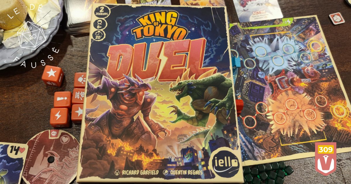 Après la plus folle des intros, Laurène de Iello nous parle de King of Tokyo Duel.
Un jeu en 1V1 de tire à la corde. Baffes et autres monstres seront bien entendu aussi au rendez-vous.

🎲 King Of Tokyo Duel 
⚙️Richard Garfield 
🎨Quentin Regnes 
Iello

🎙 vaisseauhypersensas.fr/defausse/7/309