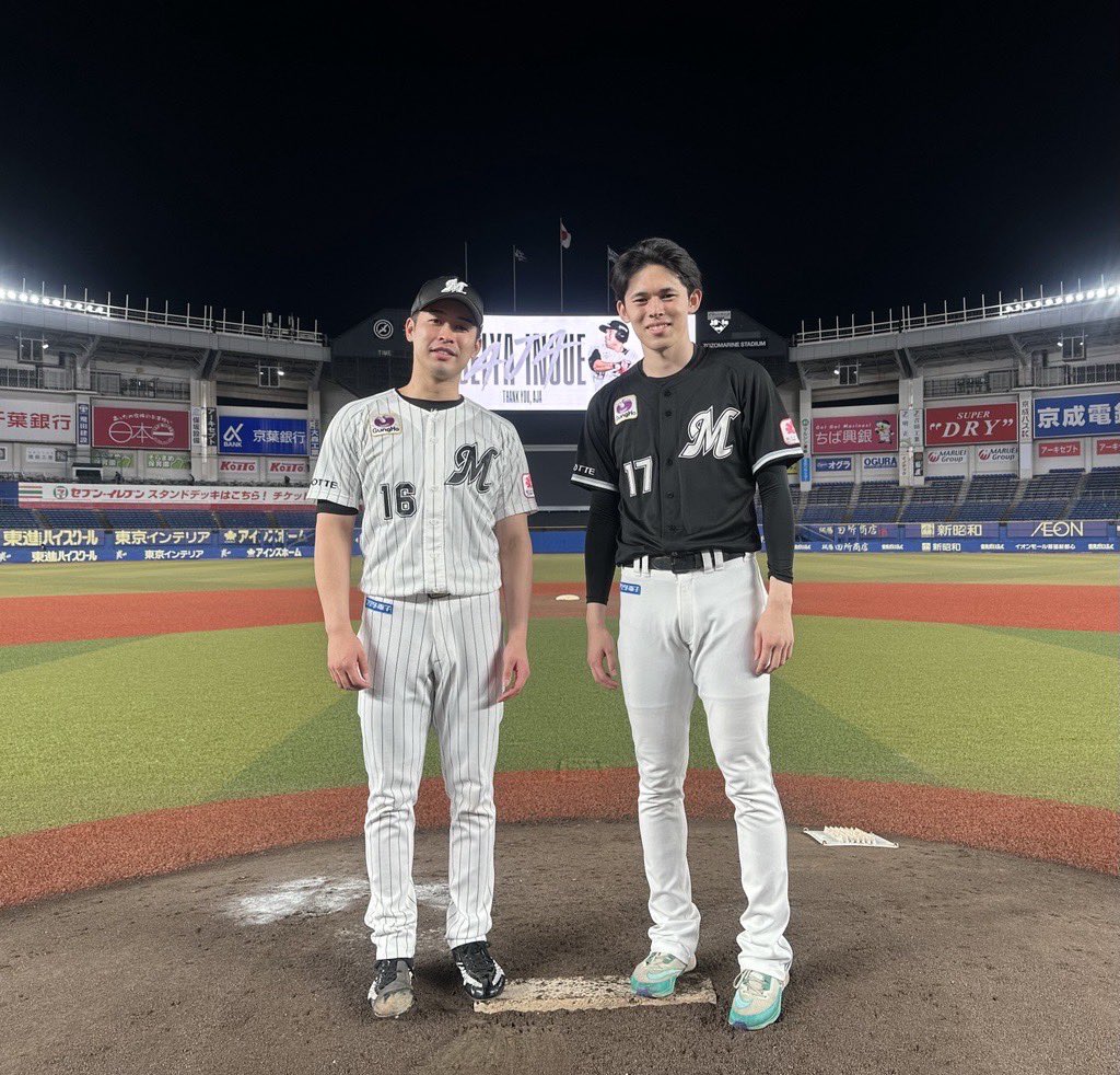 最後はマウンドで2人で写真を撮りたいです！」と #種市篤暉 投手
