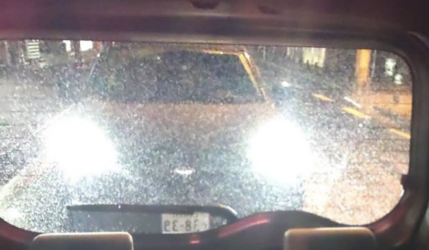 bugblend's tweet photo. @wishsafedriving 
出ました今日は、初心者🔰マークの若いお兄ちゃんです！
一旦停止義務違反であわや衝突しそうに！慌ててクラクション鳴らして、ようやく停車、免許証返納して再出発した方が良いでしょう！
大事故起こす前に！
皆様ご注意を⚠️ https://t.co/3D2ctaKbDr
