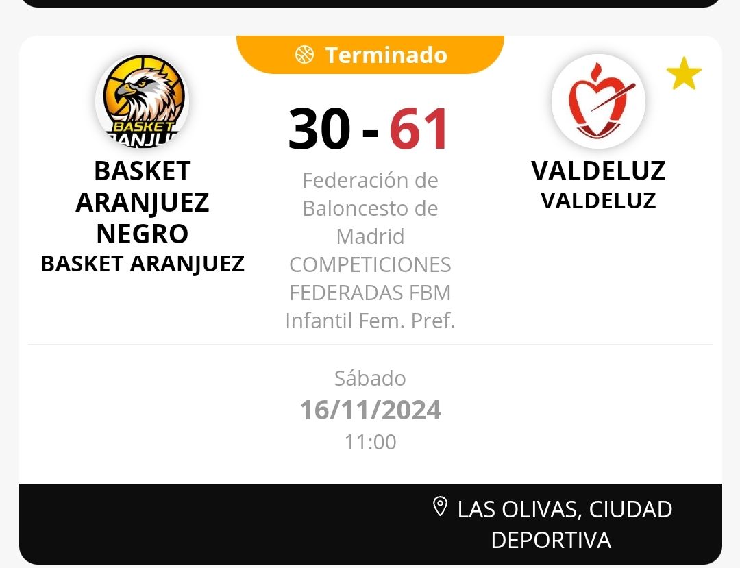 ⚪⚫ Derrota del #InfFemNegro frente a <a href="/ValdeluzBasket/">Baloncesto Valdeluz</a>. <a href="/vanessaburgos_/">Vanessa burgos Alonso</a>: "Buen comienzo de partido pero una mala defensa durante los demás cuartos"