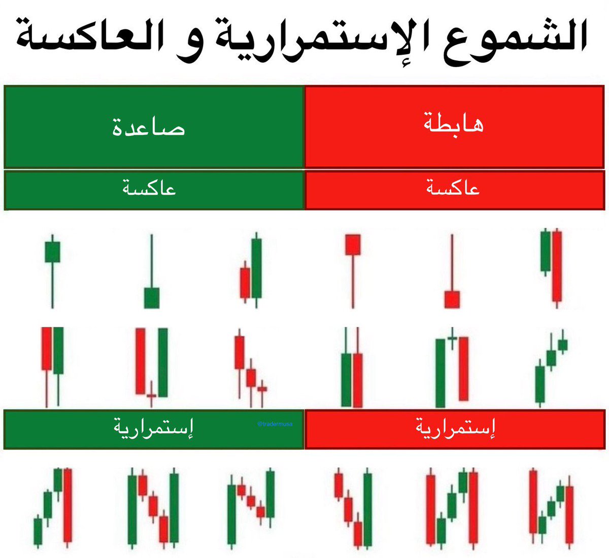 info09002's tweet photo. انواع الشموع #الاسهم #العملات #الفوركس https://t.co/8nFXXU0Yut