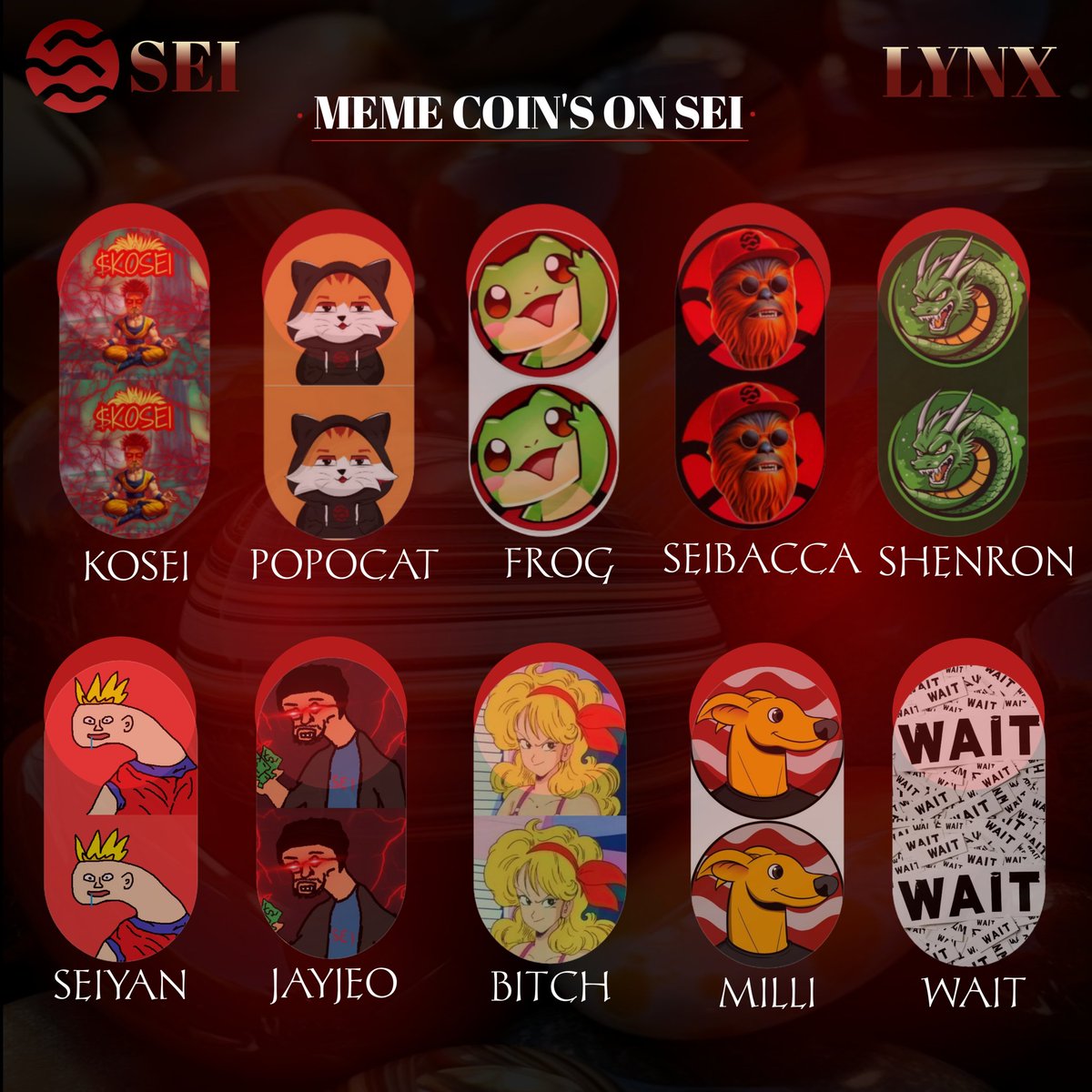 LYNX (@lynxofweb3) on Twitter photo Meme coins on SEI....🙌
Join the wave we are still early 💯💯
Don't fade..
<a href="/FrogOnSei/">Froggy</a>
<a href="/jayjeo_sei/">$JayJeo CTO 🔴💨</a>
<a href="/Kosei_on_sei/">$KOSEI🔴💨</a>
<a href="/MilliCoinSei/">MILLI ⚡</a>
<a href="/Popo_On_Sei/">Popo The Community Cat</a>
<a href="/sei_bitch/">Launchei</a>
<a href="/Seibacca/">Seibacca</a>
<a href="/seiyuncoin/">Seiyun</a>
<a href="/ShenronOnSei/">Shenron 🐉</a>
<a href="/wait_onit/">WAIT</a>
@sonexmadeit
<a href="/lyraofweb3/">𝙇𝙊𝙍𝘿 𝙇𝙔𝙍𝘼 𝕏</a>
@Patra_therapist Meme coins on SEI....🙌
Join the wave we are still early 💯💯
Don't fade..
<a href="/FrogOnSei/">Froggy</a>
<a href="/jayjeo_sei/">$JayJeo CTO 🔴💨</a>
<a href="/Kosei_on_sei/">$KOSEI🔴💨</a>
<a href="/MilliCoinSei/">MILLI ⚡</a>
<a href="/Popo_On_Sei/">Popo The Community Cat</a>
<a href="/sei_bitch/">Launchei</a>
<a href="/Seibacca/">Seibacca</a>
<a href="/seiyuncoin/">Seiyun</a>
<a href="/ShenronOnSei/">Shenron 🐉</a>
<a href="/wait_onit/">WAIT</a>
@sonexmadeit
<a href="/lyraofweb3/">𝙇𝙊𝙍𝘿 𝙇𝙔𝙍𝘼 𝕏</a>
@Patra_therapist