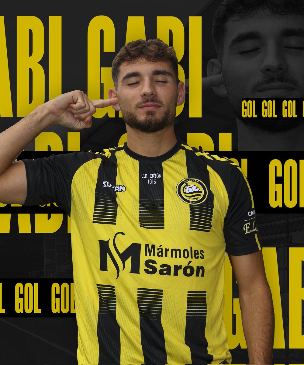 CDCayon's tweet photo. ⏱️ 19' | 1 - 0 | 💥 ¡GOOOOOOOLLLL DEEL CAYOOOOOOOON! ¡GAAAAAAAAAAABI!

🎯 ¡Testarazo inapelable en el interior del área para batir al guardameta visitante!

#CayónCastro #CDC 🟡 https://t.co/ImG5CqdlON