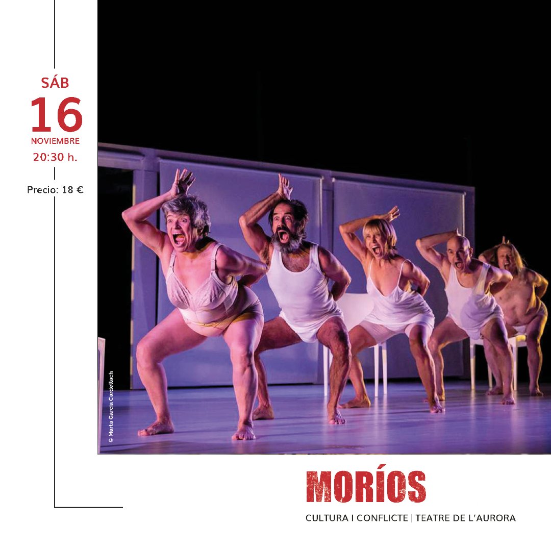 jehchechu's tweet photo. #Moríos
19,2€
@LavaVLL
Edadismo, otra discriminación.
A @amricart le salen más redondas las adaptaciones, pero el puñetazo de realidad que da es inolvidable.
E inolvidable es ver actuar a #InmaColomer (78 años) y danzar a #MontseColomé (68 años).
Teatro=Presente y futuro https://t.co/lIvuUoyuzO