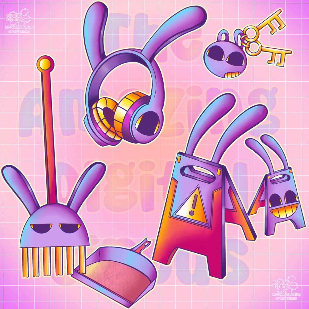 KeepingSteamy's tweet photo. Making Jax useful
#tadc #jaxtadc #tadcfanart #DigitalCircus  #theamazingdigitalcircus https://t.co/TP1q30MJuU
