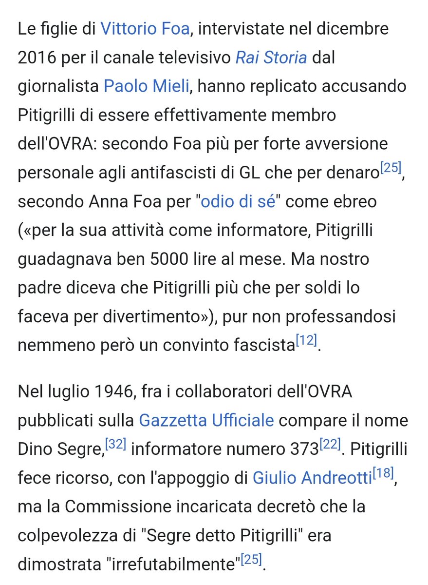 MelgerTina's tweet photo. Ma perché invece di fare un film su Liliana Segre da proiettare al cinema non ne hanno fatto mai uno sulla vita di #DinoSegre, alias #Pitigrilli, uno dei peggiori DELATORI (SPIA n. 373) dell'#OVRA? 🤔 https://t.co/D3Xblqh7Sm