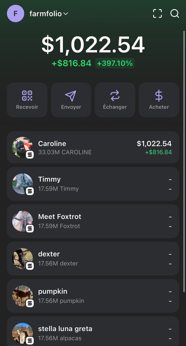 the farmfolio is up #cheyenne $caroline