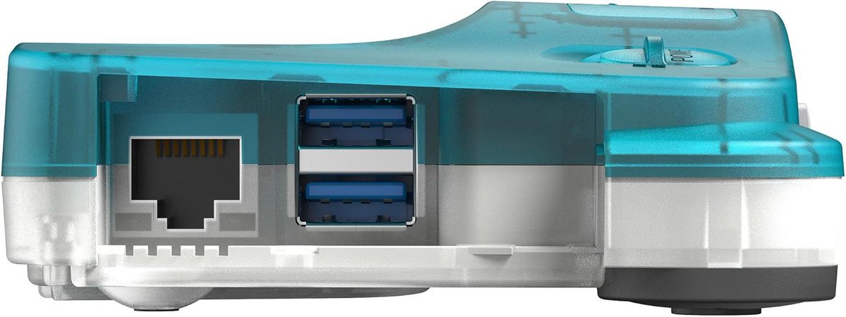 recalbox's tweet photo. RetroFlag vient de présenter son tout nouveau boitier pour Raspberry Pi 5  le #64PiCase, une version translucide de la N64 ! 😍 👍 
- Compatible Pi5
- Safe Shutdown/Reset
- Boutons POWER + RESET
- Accès facile à la SD et aux autres ports
- dispo déc. / janv. https://t.co/TbU335eYH8