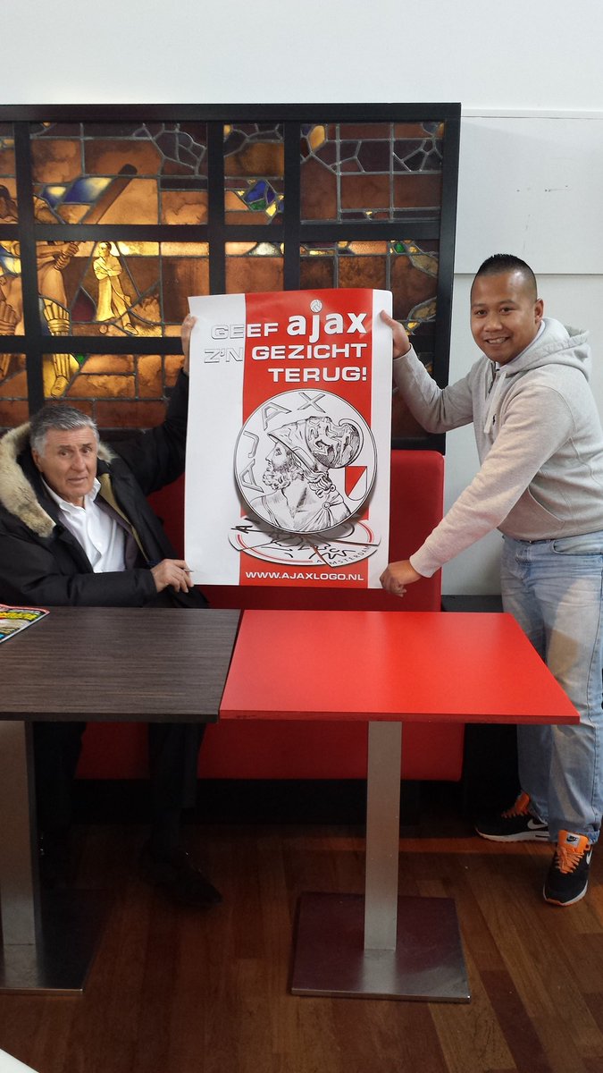 Een historische geweldige dag voor #ajax #geefajaxzngezichtterug #klassiekelogo