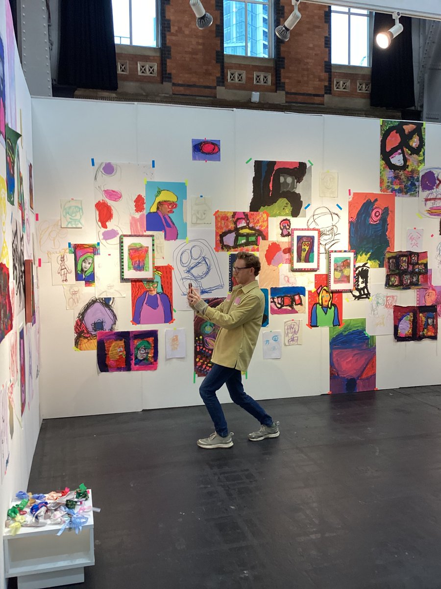 Last day of@mcrcontemporary! We are here until 4pm and we’d love you to join us so grab your tickets and head down 👆