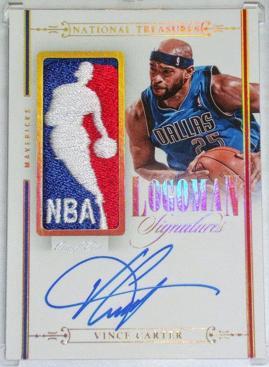 NBA カーター　カード 2013-14 Panini National Treasures Logoman Signatures 1/1 VINCE