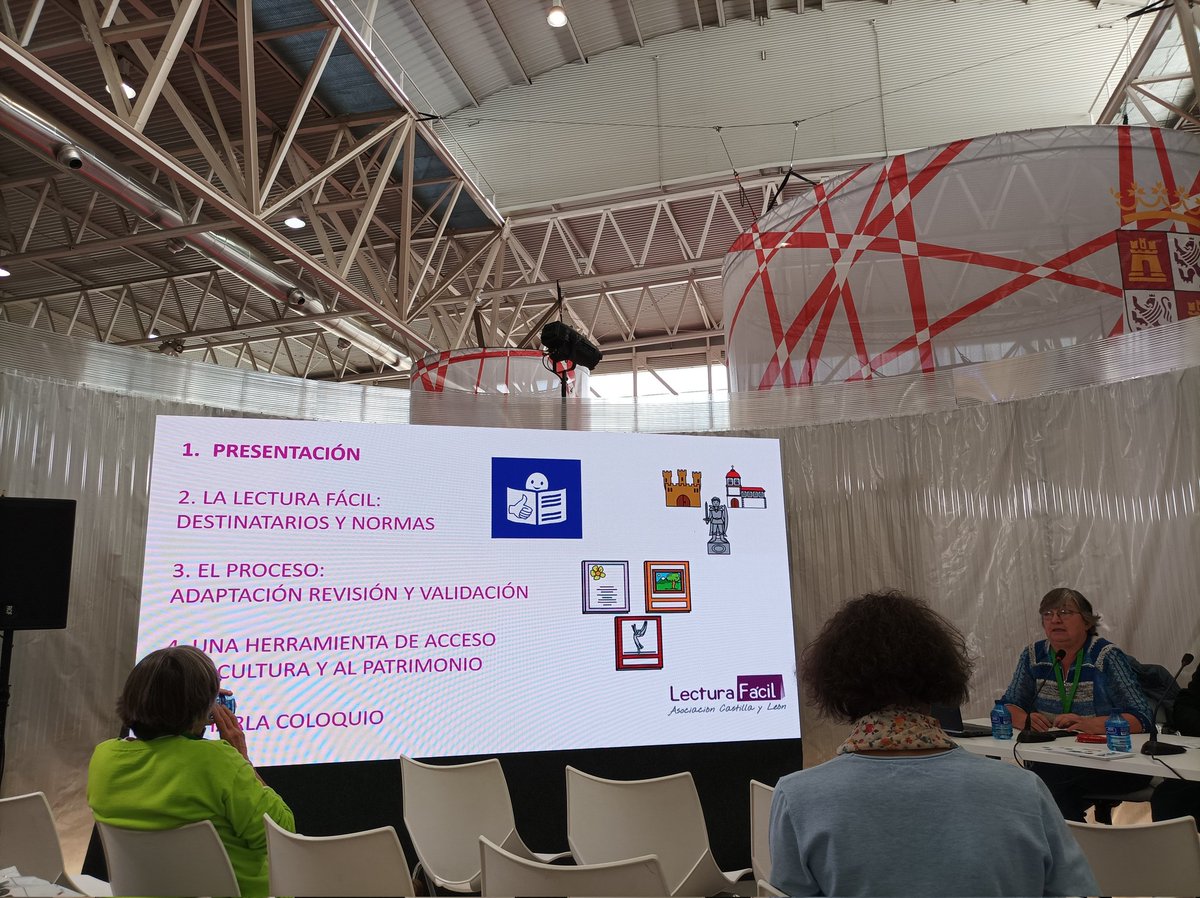 Lectura fácil para hacer accesible el #patrimonio cultural en <a href="/arpaturismo/">AR-PA Turismo Cultural</a>, gracias a la <a href="/LecturaFacyl/">Lectura Facyl</a>