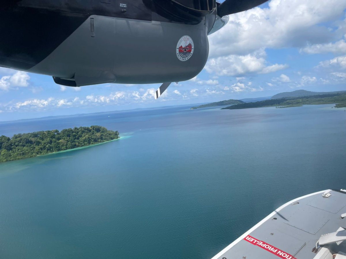 2/2

This promotional demo will create an ecosystem for future seaplane services, that are slated to be introduced under UDAN scheme of MoCA at Swaraj, Shaheed Dweep &amp; Long islands.

#NewAndaman
#India2047
