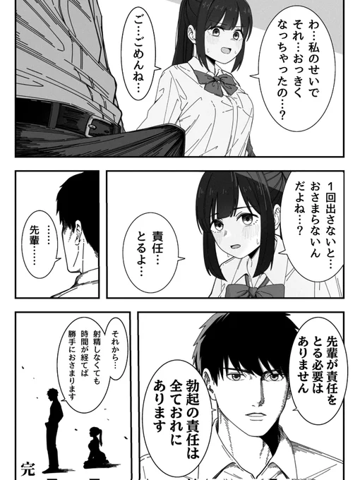 エロ漫画の導入です。 