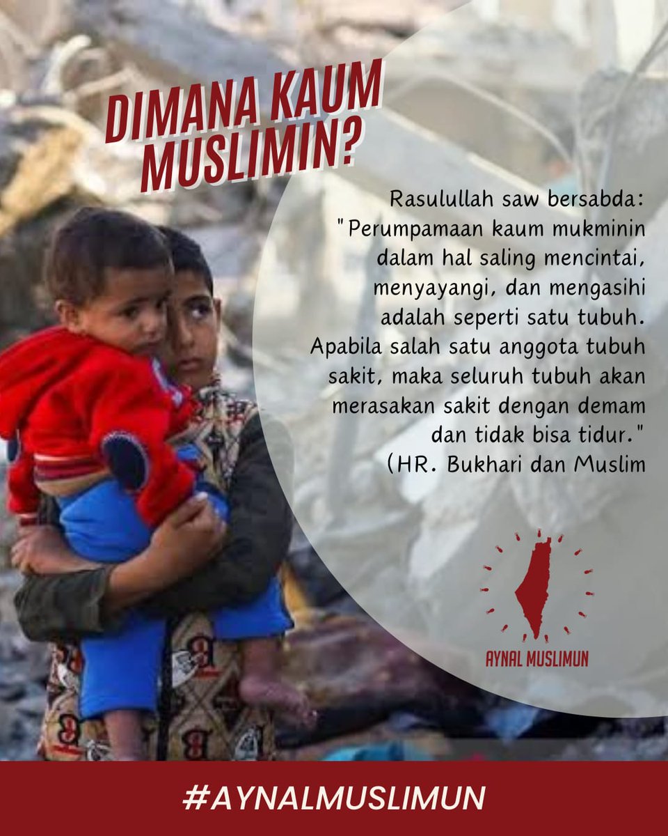 abu_afika's tweet photo. Wahai kaum muslimin sudah saatnya kita bersatu untuk membebaskan Palestina #Aynalmuslimun https://t.co/1SlSZpB3eA