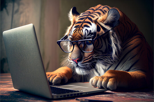 TypischerTiger's tweet photo. sonntags arbeiten ist hart...aber der tiger zieht durch! https://t.co/0lEiv6H9ce