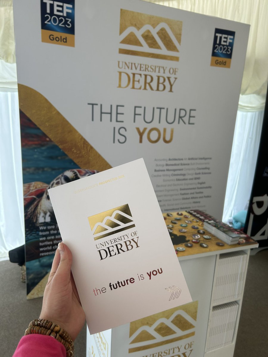 Anne C Gallacher (@annescl_uod) on Twitter photo On Friday, I attended <a href="/UKUniSearch/">UK University & Apprenticeship Search</a> in Essex.
I spoke to over a hundred students who were considering <a href="/DerbyUni/">University of Derby</a> for their next steps.
Many were planning to join us at our upcoming Open Days, to see it all for themselves.
I hope to see them there.
#DerbyOutreach On Friday, I attended <a href="/UKUniSearch/">UK University & Apprenticeship Search</a> in Essex.
I spoke to over a hundred students who were considering <a href="/DerbyUni/">University of Derby</a> for their next steps.
Many were planning to join us at our upcoming Open Days, to see it all for themselves.
I hope to see them there.
#DerbyOutreach