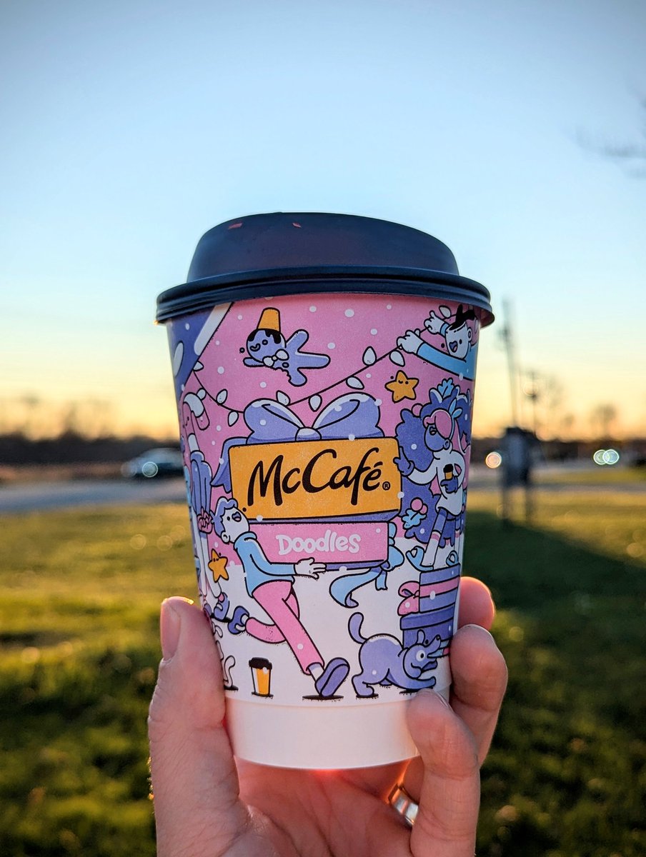 good mornin @doodles x @McDonalds
