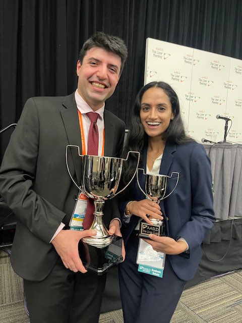 Ariel Aday (@arieladay) on Twitter photo It is no surprise to me that UTSW won the academic debate at #TLM2024 🥇 Lots of practice and late nights for these two really paid off! Winners of the Liver Cup 🏆 Congratulations! <a href="/AminFa91/">Mohammad Amin Fallahzadeh</a> <a href="/dr_ash_arvind/">Ashwini Arvind (she/her)</a> <a href="/docamitgs/">Amit G Singal</a> It is no surprise to me that UTSW won the academic debate at #TLM2024 🥇 Lots of practice and late nights for these two really paid off! Winners of the Liver Cup 🏆 Congratulations! <a href="/AminFa91/">Mohammad Amin Fallahzadeh</a> <a href="/dr_ash_arvind/">Ashwini Arvind (she/her)</a> <a href="/docamitgs/">Amit G Singal</a>