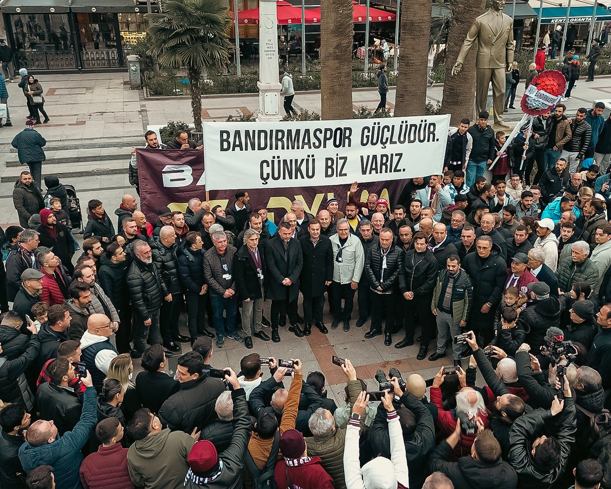 BANDIRMASPOR GÜÇLÜDÜR, ÇÜNKÜ BİZ VARIZ.
