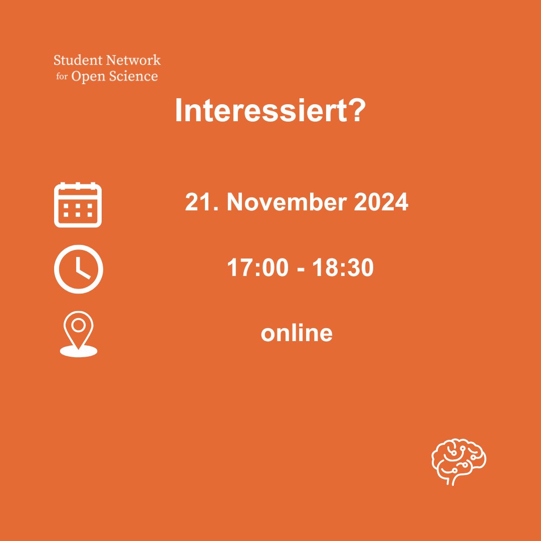 Du interessierst dich für die #Methoden der Human- und Lebenswissenschaften? Du möchtest nicht nur theoretisch darüber lernen, sondern praktisch anpacken, um in den Kern der #wissenschaftlichenMethode einzutauchen?

Anmeldung: amenable-vacation-ba7.notion.site/1333101bfa1f80…. ✒️