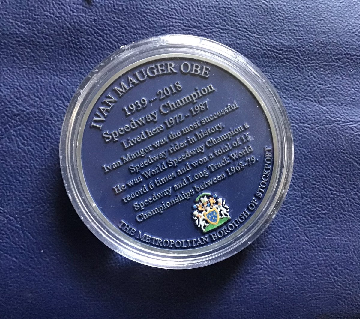 Hull Vikings (@hullvikings) on Twitter photo A lovely gift from Debbie that she wanted me to have as unfortunately I could not make the unveiling in July.
Beautifully designed by Debbie and Brian <a href="/MaugerCampaign/">Mauger Campaign</a> and lovely crafted by Tom <a href="/challengecoinuk/">Challenge Coins UK</a>
Thank you Debbie. This will be treasured. x ๐
#HullNeedsSpeedway A lovely gift from Debbie that she wanted me to have as unfortunately I could not make the unveiling in July.
Beautifully designed by Debbie and Brian <a href="/MaugerCampaign/">Mauger Campaign</a> and lovely crafted by Tom <a href="/challengecoinuk/">Challenge Coins UK</a>
Thank you Debbie. This will be treasured. x ๐
#HullNeedsSpeedway