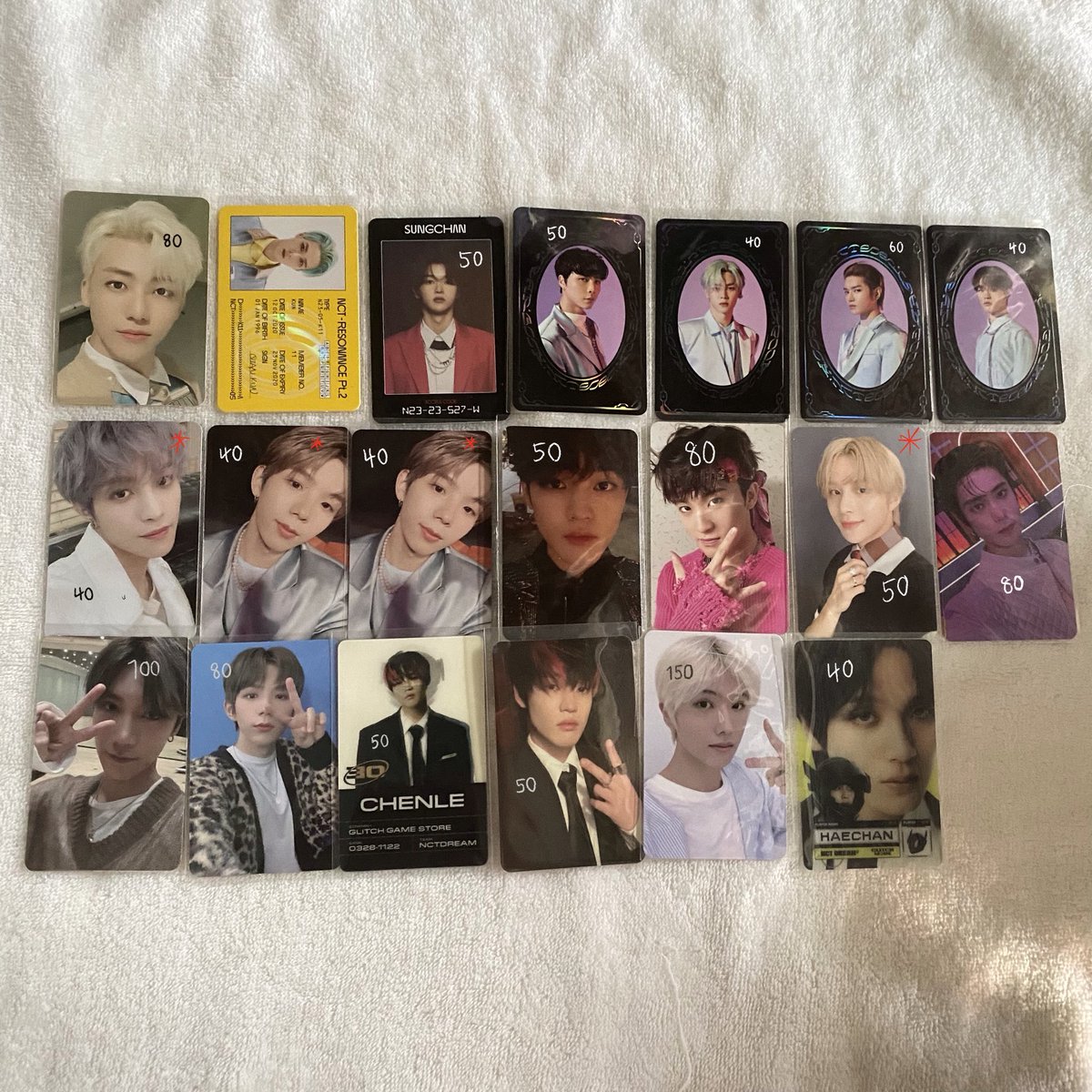 kumakpopshop's tweet photo. ✳︎ การ์ด พร้อมส่ง WTS ✳︎

YB จอนนี่ แทยง คุน ACC ซองชาน
ID เลนติ POB SM STORE จีซอง
KPOPMERCH แฮชาน

แจมิน Departure
แจฮยอน Sticker มาร์ค จองอู favorite
โชทาโร่ เตนล์ คิโนะ Kihno
เฉินเล่อ glitch mode 
หยางหยาง past future

📬 ค่าส่ง 35
✉️ DM/เมนชั่น #ตลาดนัดNCT https://t.co/iMz54IRfmo