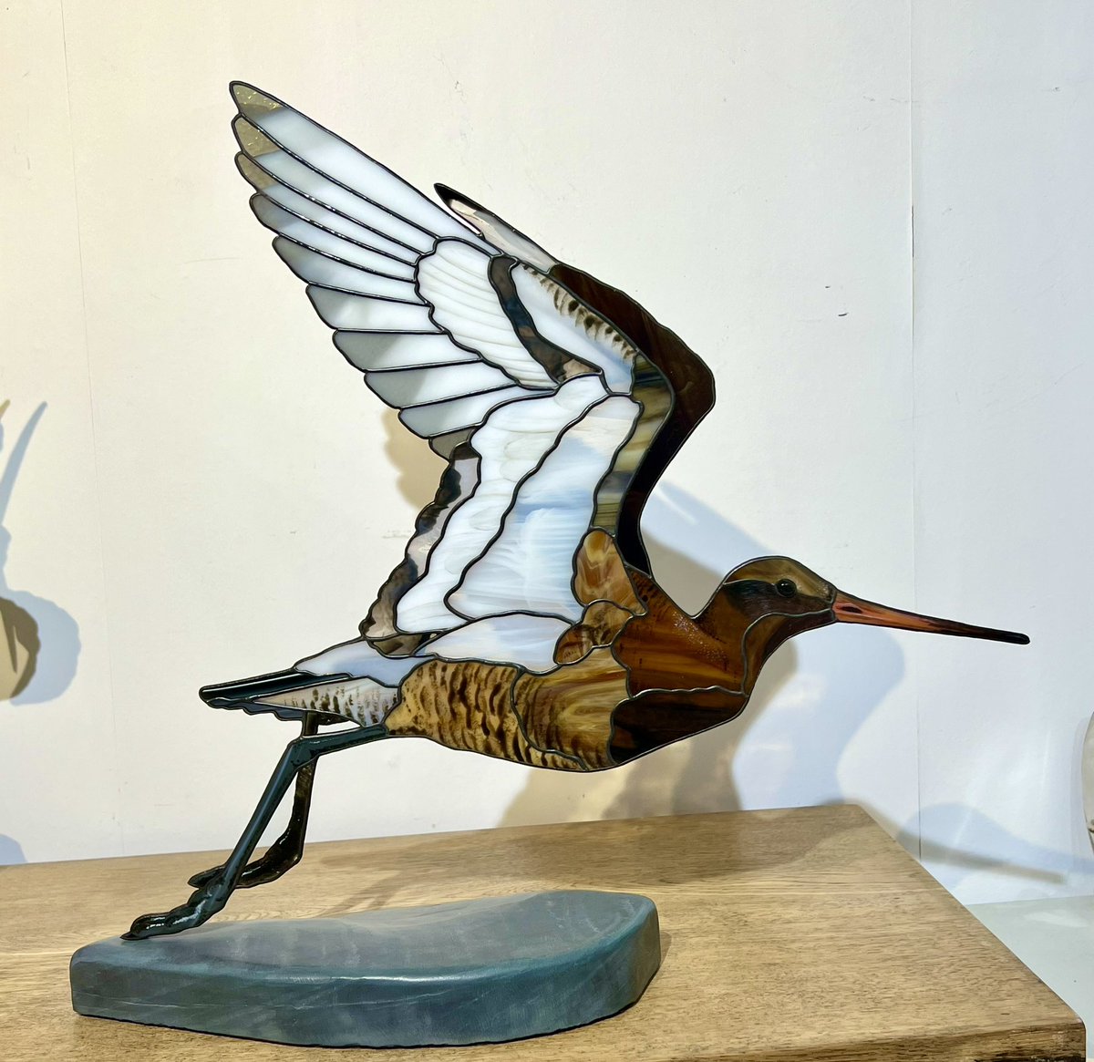 fidhw's tweet photo. Black-tailed #Godwit available now, DM for details. International shipping available (at cost). 18” / 46cm tall.
#birdart #birds #waders #shorebirds #glass https://t.co/qVYzd3eUJB