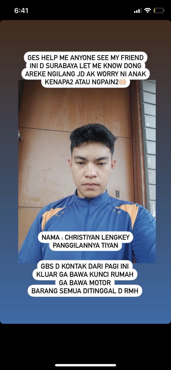 princessgres's tweet photo. TEMENKU HILANG HELP

Jd temenku ini emang kerja di rumahku jd dog sitter dan dogwalkerku.. pagi ini jam 6:30 dia ijin mau cari dompet katanya dompetnya hilang, tapi dia keluar rumah ga bawa motor, ga bawa kunci rumah… trs kita bangun jam 9 baru bales dia dan itu udah centang 1 https://t.co/BbgrOZ9Qfs