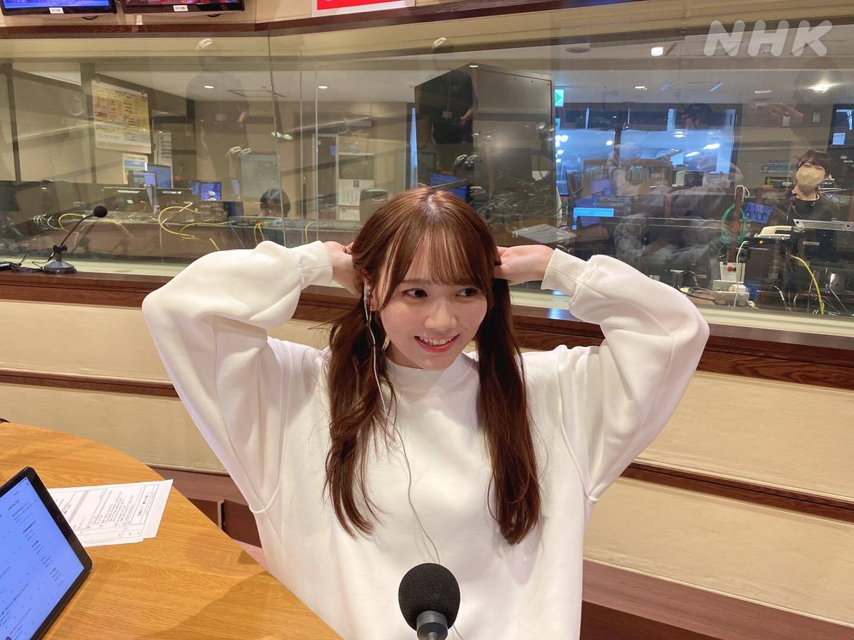 nhk_radirer's tweet photo. ツインテール派まゆたんの･･･
🖤大人っぽいツイン🖤
#nhkらじらー #田村真佑 https://t.co/h2DBFLsFx9
