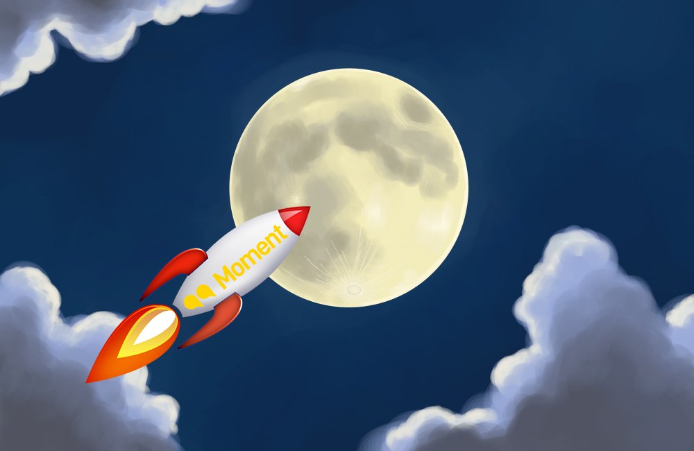 Piorgos's tweet photo. Catch the $MOMENT and go to the Moon https://t.co/6tAUnE0d9P