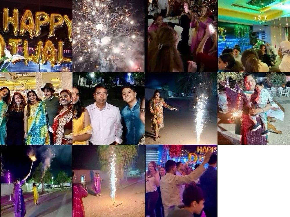 indiainalgeria's tweet image. Indian community and Friends of India celebrated #Diwali2024 with great enthusiasm in Algeria.