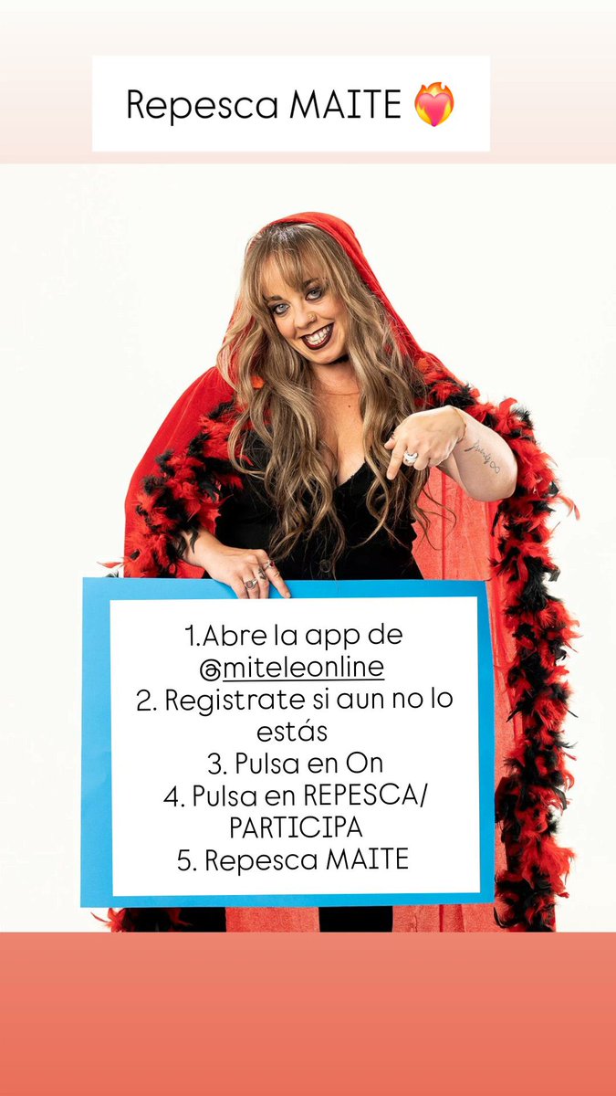 malditabenitez's tweet photo. buenos días mis demonios! 😈🫶
Ya llegó el día! 🥹
Mucha suerte a todxs mis compañerxs que se enfrentan a la repesca 💙🙏🌈
Una vez más os pido todo vuestro apoyo para demostraros la Maite que soy😈🫶
#RepescaMaite @ghoficial @telecincoes #TeamMaite https://t.co/doJl46hTZz