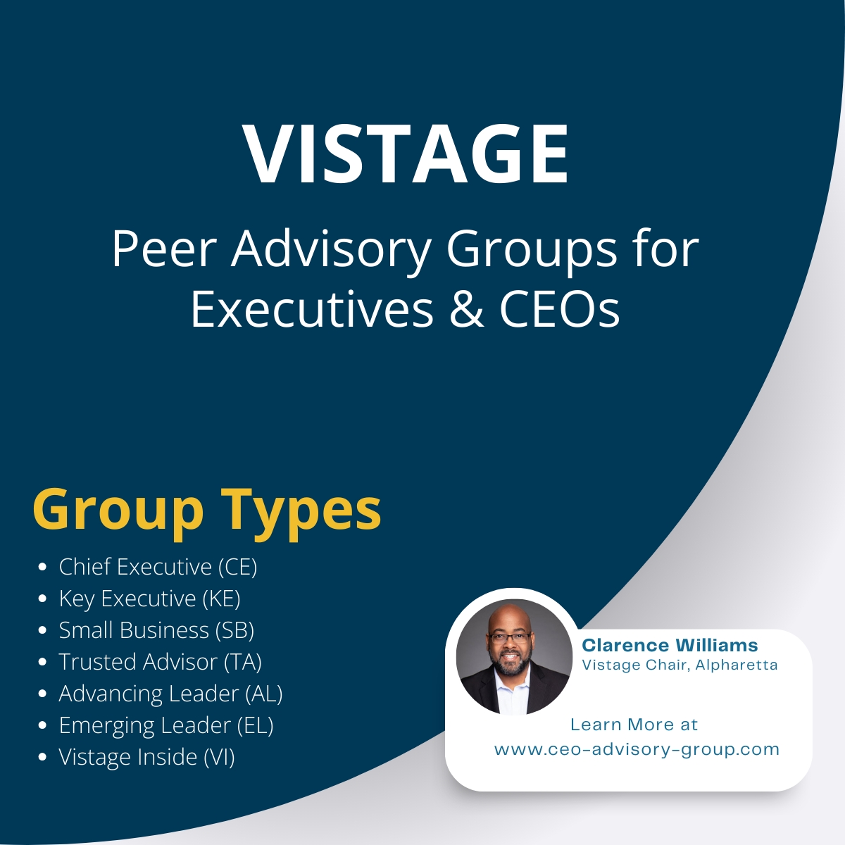clarencew's tweet photo. We want to hear from you. In your journey as an executive, what’s the most valuable advice you’ve received. 

As part of the CEO Advisory Group, sharing wisdom and experiences forms the backbone of our community. Whether it’s navigating through a crisis, fostering a resil https://t.co/81D5J4nMjx
