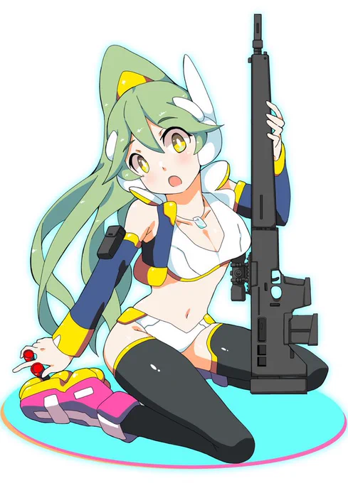 嘘銃…画力不足で発生する嘘銃はつらい… 