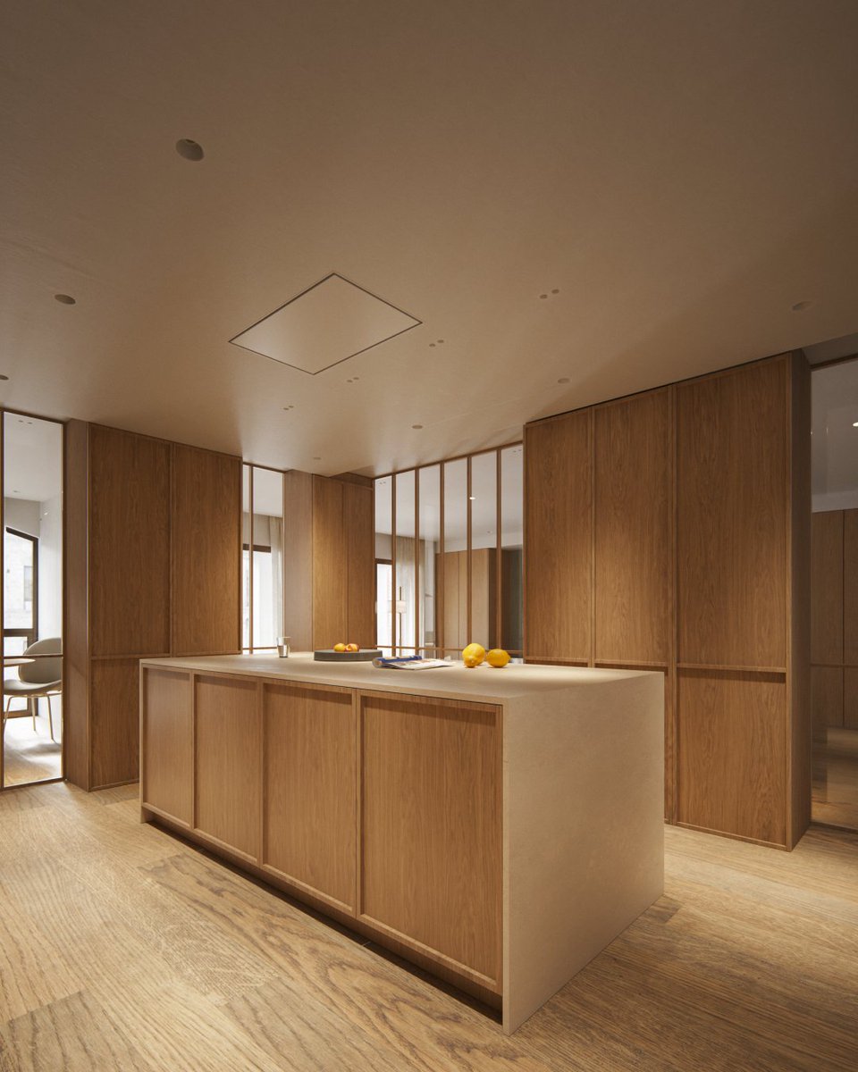 APARTAMENTO COLÓN 

La vivienda sigue la línea de open concept, aprovechando al máximo el espacio y sacando partido a esa amplitud ganada. El mobiliario de la cocina, su distribución y estética se integran a la perfección con el resto de la vivienda.

@rubenmuedra_arquitectura