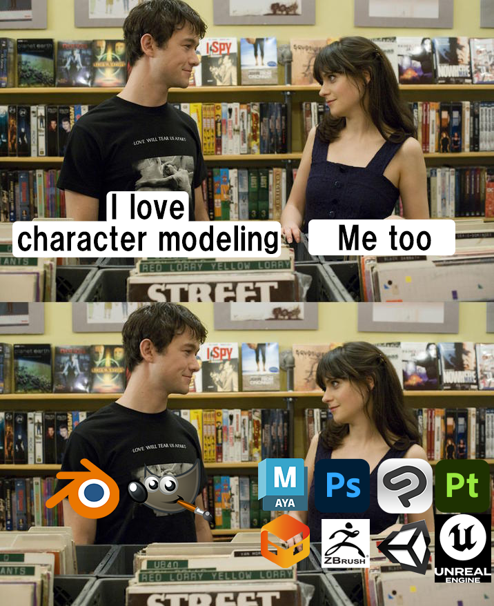 Saber1126's tweet photo. character modeling...
#b3d #cg #Blender https://t.co/6TfqCeD7Hm