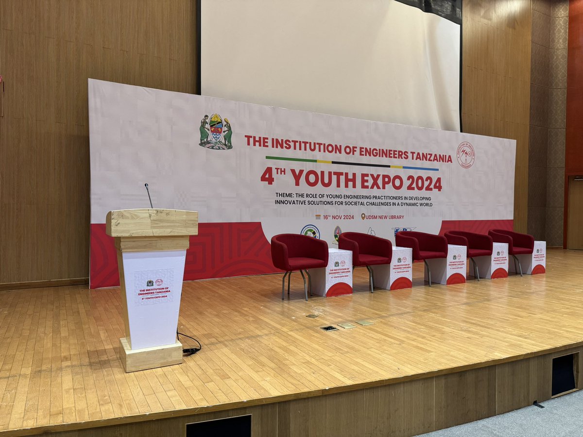 Clifton_Media24's tweet image. #ConferenceEvents

Meetings, Incentives, Conferences and Exhibitions (MICE).

4th YOUTH EXPO 2024

#VenueSetUp

🗓️ 16th November 2024

We are Glad to offer Logistical support as sponsor to @iet_studentchapter During ”4th YOUTH EXPO 2024” Yesterday at UDSM New Library.