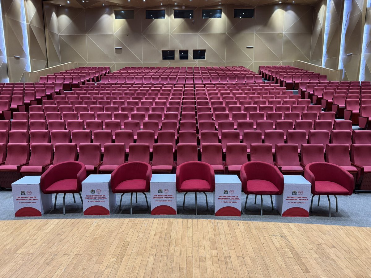 Clifton_Media24's tweet image. #ConferenceEvents

Meetings, Incentives, Conferences and Exhibitions (MICE).

4th YOUTH EXPO 2024

#VenueSetUp

🗓️ 16th November 2024

We are Glad to offer Logistical support as sponsor to @iet_studentchapter During ”4th YOUTH EXPO 2024” Yesterday at UDSM New Library.