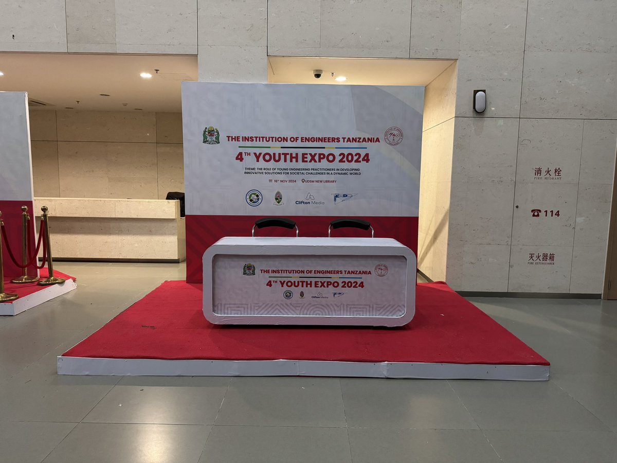 Clifton_Media24's tweet image. #ConferenceEvents

Meetings, Incentives, Conferences and Exhibitions (MICE).

4th YOUTH EXPO 2024

#VenueSetUp

🗓️ 16th November 2024

We are Glad to offer Logistical support as sponsor to @iet_studentchapter During ”4th YOUTH EXPO 2024” Yesterday at UDSM New Library.