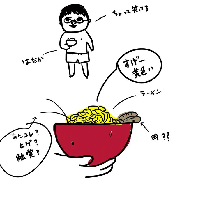 9年前、メシマズ弟の料理
まず裸で料理するのがあり得ないし
分量が何故か増えて完成
謎の触覚 