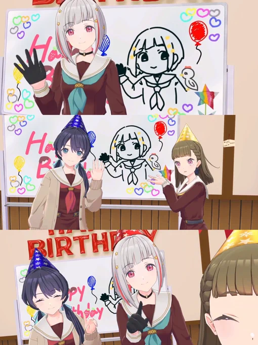 一緒にお祝いできてすごく嬉しかったよ〜
みんなからお祝いされる時間がとても幸せでした
僕にとっても思い出に残る配信だったな
来年もお祝いさせてね!
改めて綴理、誕生日おめでとう🐧 #With蓮ノ空 