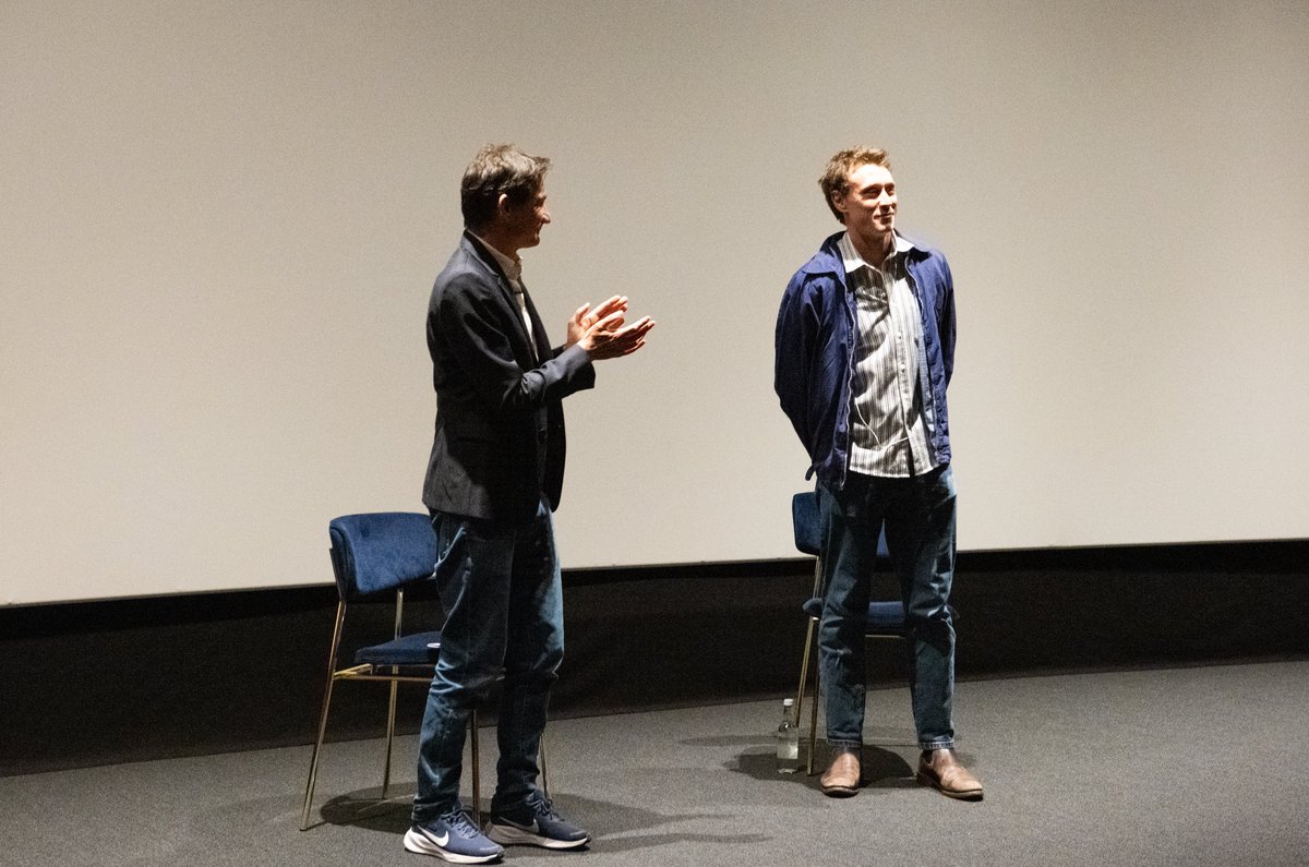 A George-ous start to the weekend!

BAFTA rising star nominee George MacKay (Femme, The Beast, Pride) opened the third edition of #Chiswick in #Film #Festival with a Q&amp;A screening of 1917.