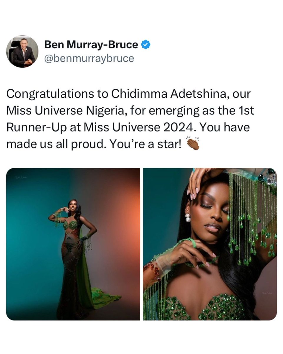 TheRadar_ng's tweet photo. From rock bottom to the crown—ADETSHINA expresses heartfelt gratitude to Nigerians for their unwavering support after her historic Miss Universe achievement! #theradar #missuniversetop #queen #beauty #Interview #tiktoknigeria #lagos https://t.co/NLE9JMvhPE