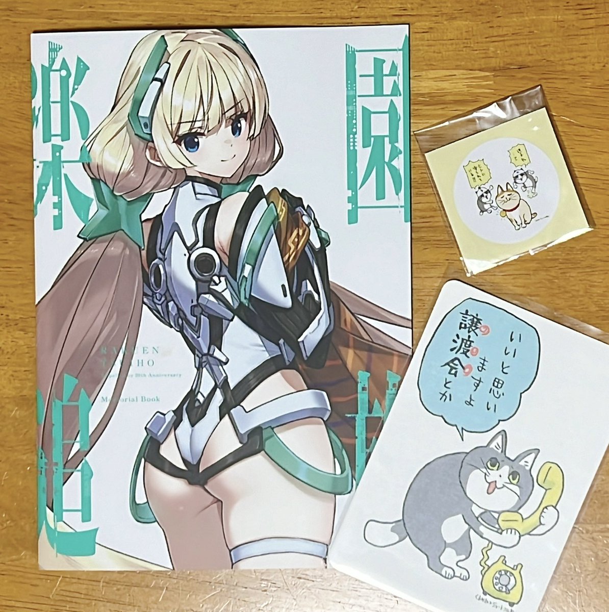 今日の戦果
くまみね先生のナイスなグッズも見つけた 
