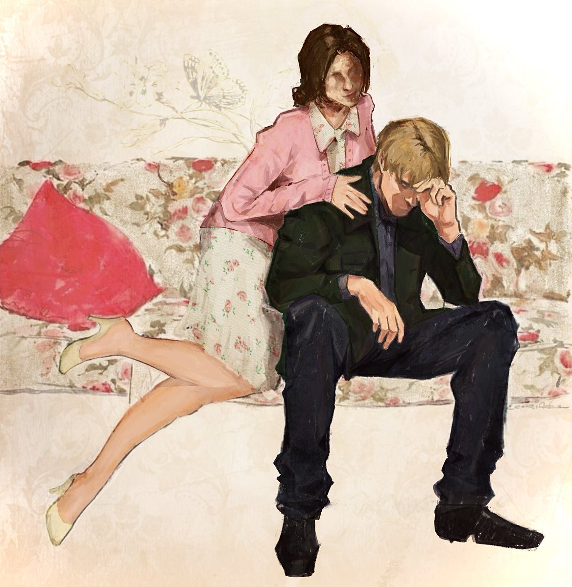 your face
#SilentHill 
#silenthill2