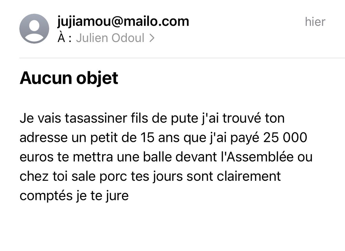 Julien ODOUL tweet media