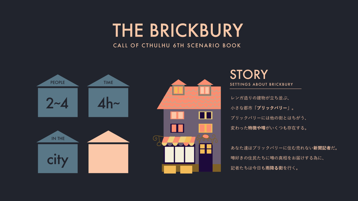 oxwxe's tweet photo. ☔️ The Brickbury 電子版頒布スタート☔️

ブリックバリーの新聞記者になり、
ちょっとオカシな雨の降る街の噂を調査しよう！
午前2時に開く映画館に、生きる綿あめ、
不思議なサーカス……その裏に隠された神話事象とは？
▼ 
https://t.co/DqITC2jxNj

🔔 HTMLと4話は11月〜12月上旬追加予定です https://t.co/32rY6VDK6K