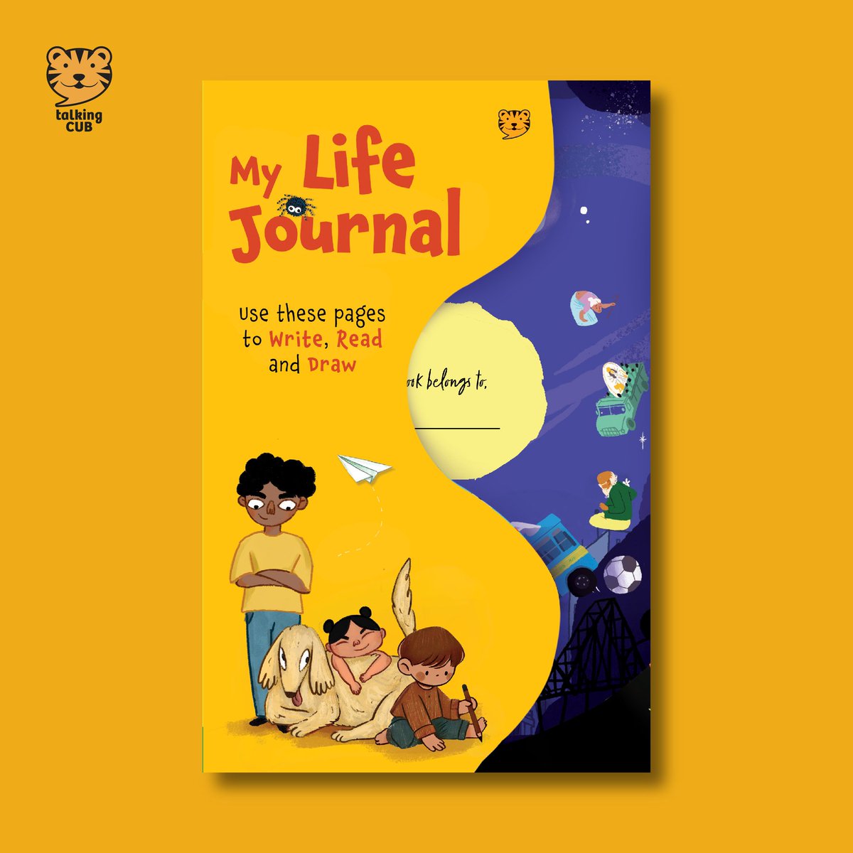speakingtiger14's tweet photo. #NovemberRelease |#TalkingCub’s journal features inspiring works by Ruskin Bond, Rabindranath Tagore, Sukumar Ray, Jerry Pinto, Shabnam Minwalla, Bulbul Sharma, Ashok Rajagopalan and more, with stunning artwork and space for kids to express themselves.
#MyLifeJournal #KidsJournal https://t.co/Ne1dcLiILn